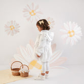 Little A Bobbie Hooded Bow Jacket